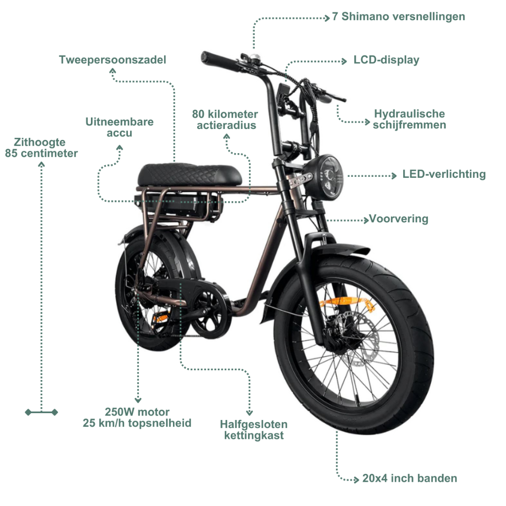 EB2 Fatbike - Koffie