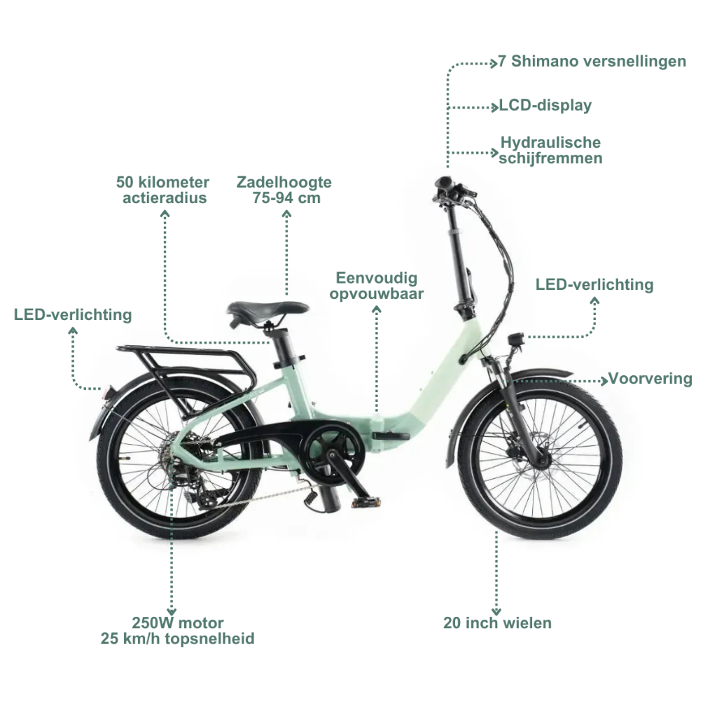 JOBOBIKE Ace Pro - Groen