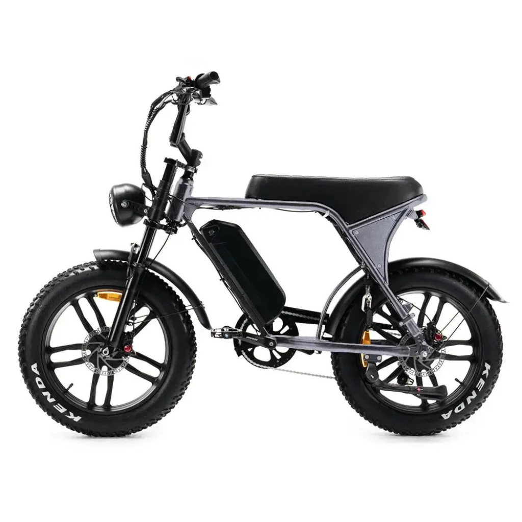 OUXI V8 - Grijs (incl. voetsteuntjes, achterzitje & alarm)