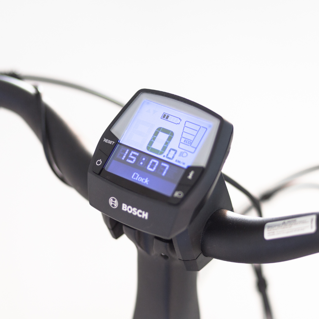 PUCH E-Maxi Belt Active Plus 500 | Blue Indigo Glossy (Heren)