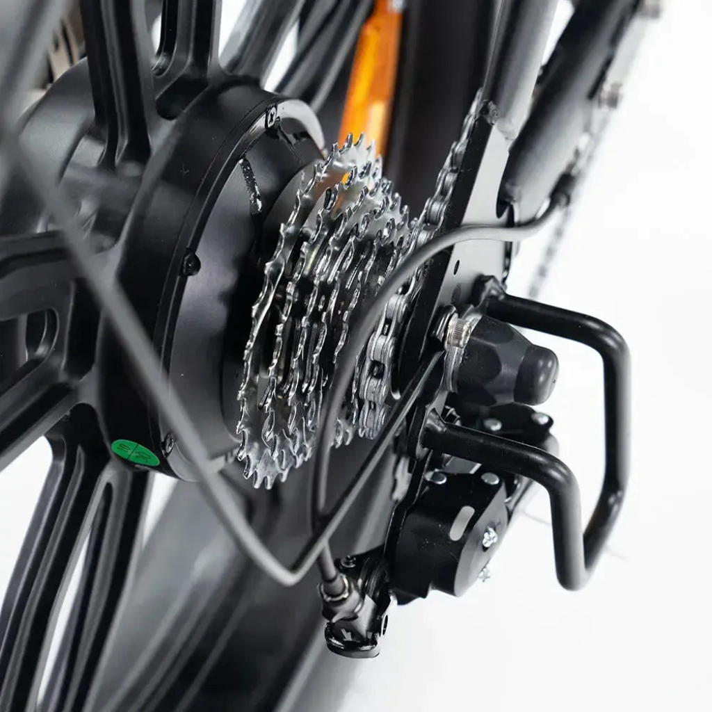 QMWHEEL V20 Pro - Zwart (incl. achterzitje, voorrekje & alarm)