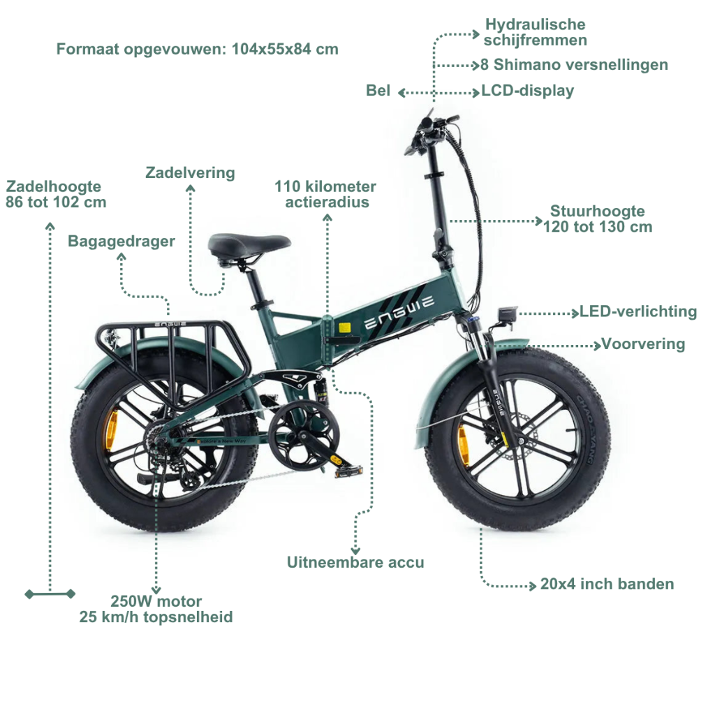 ENGWE Engine Pro 2.0 - Groen