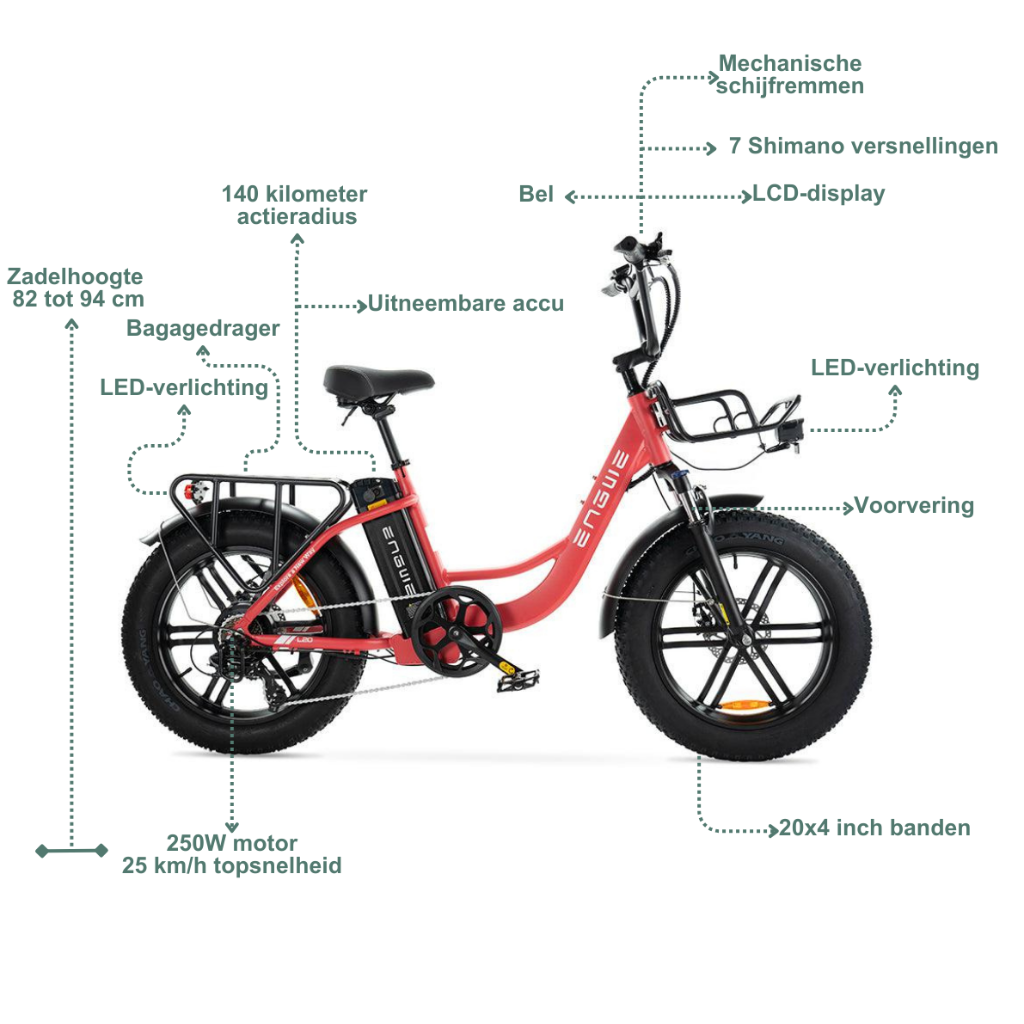 ENGWE L20 Family - Roze