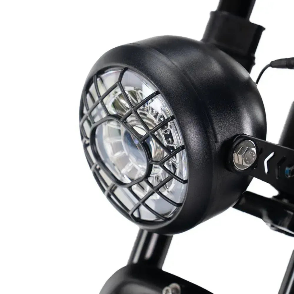 OUXI V8 - Zwart (incl. voetsteuntjes, achterzitje & alarm)