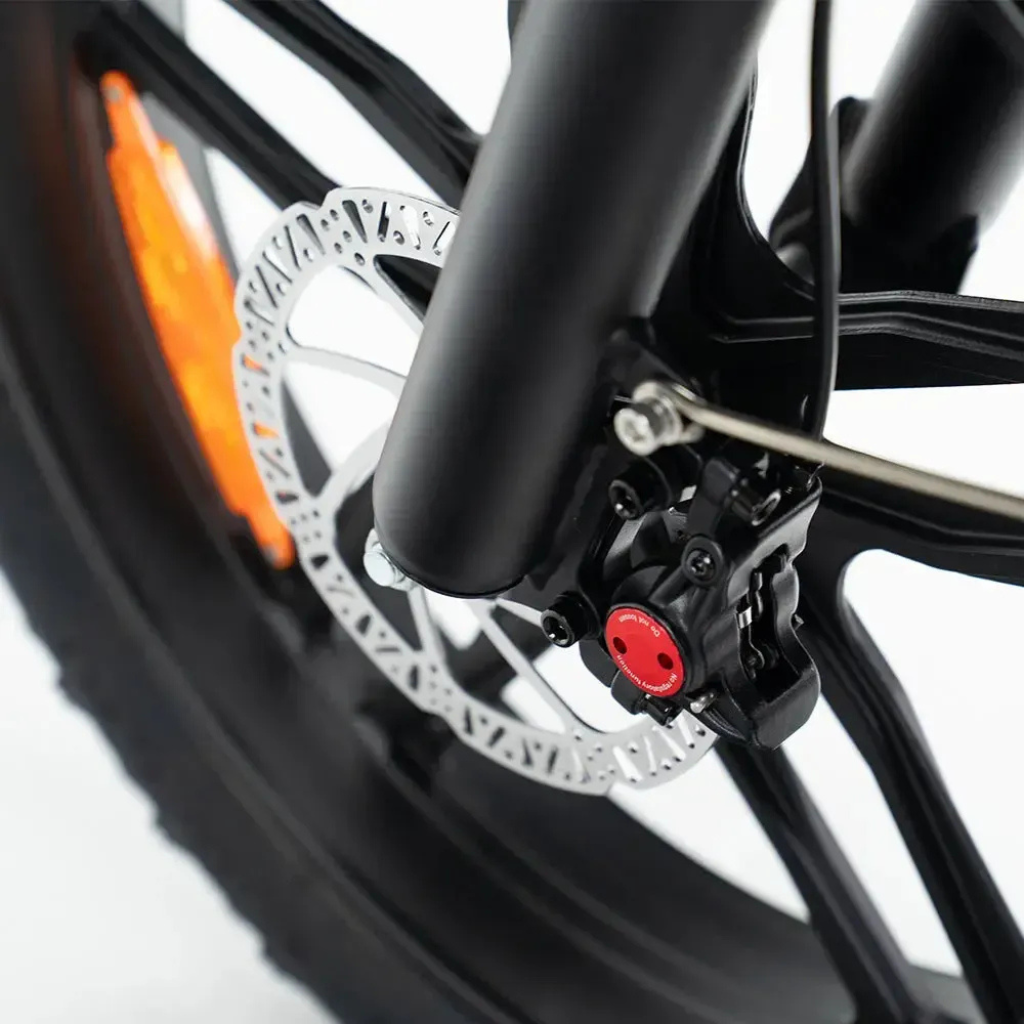 OUXI H9 - Zwart (incl. voetsteuntjes, voorrekje & alarm)