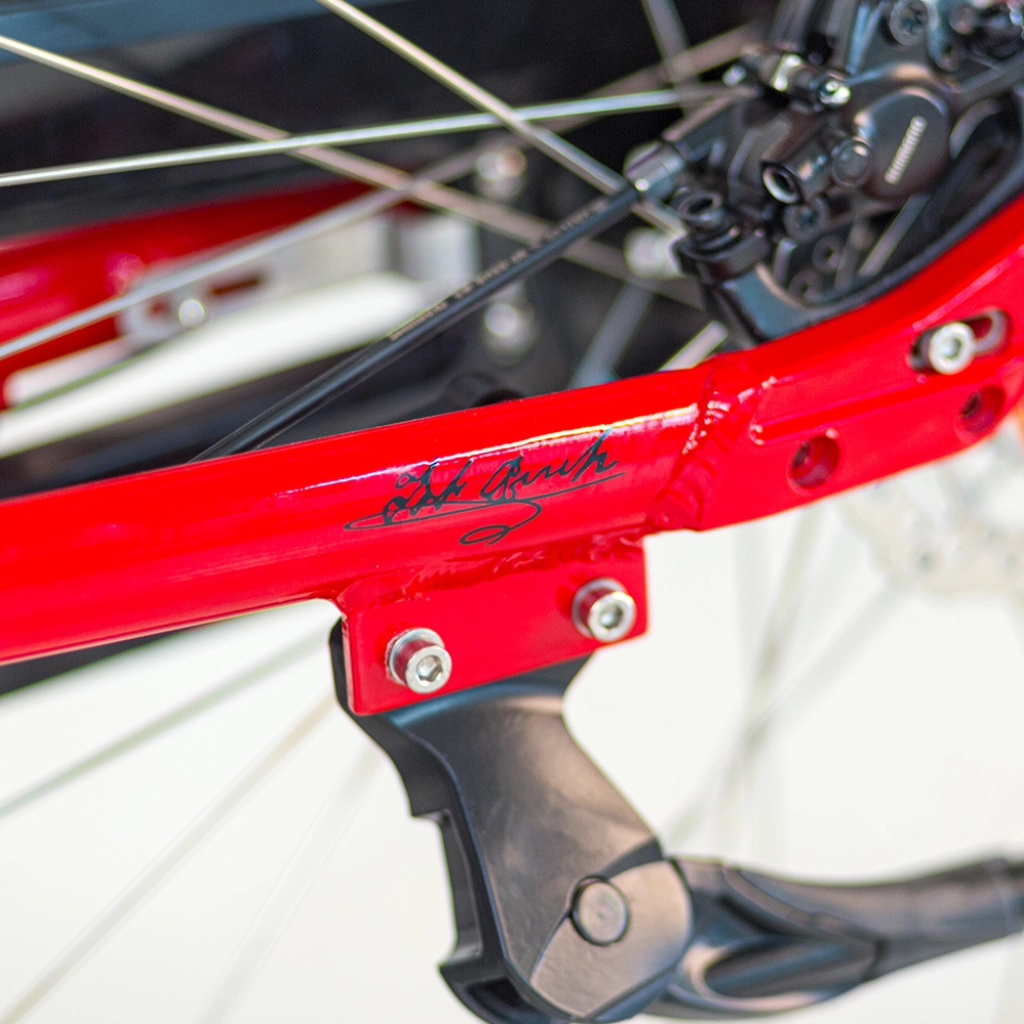 PUCH E-Modern N7 | Signal Red Glossy (Dames)