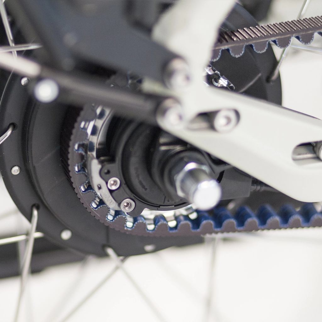 PUCH E-Zirkon Enviolo Belt | Silk Grey Matt (Dames)