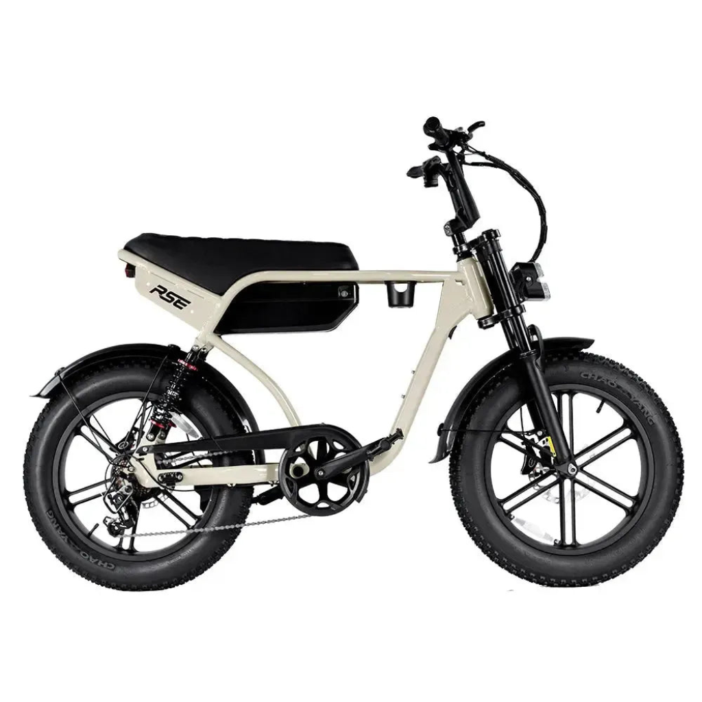 RSE Fatbike - Beige (incl. voetsteuntjes & alarm)