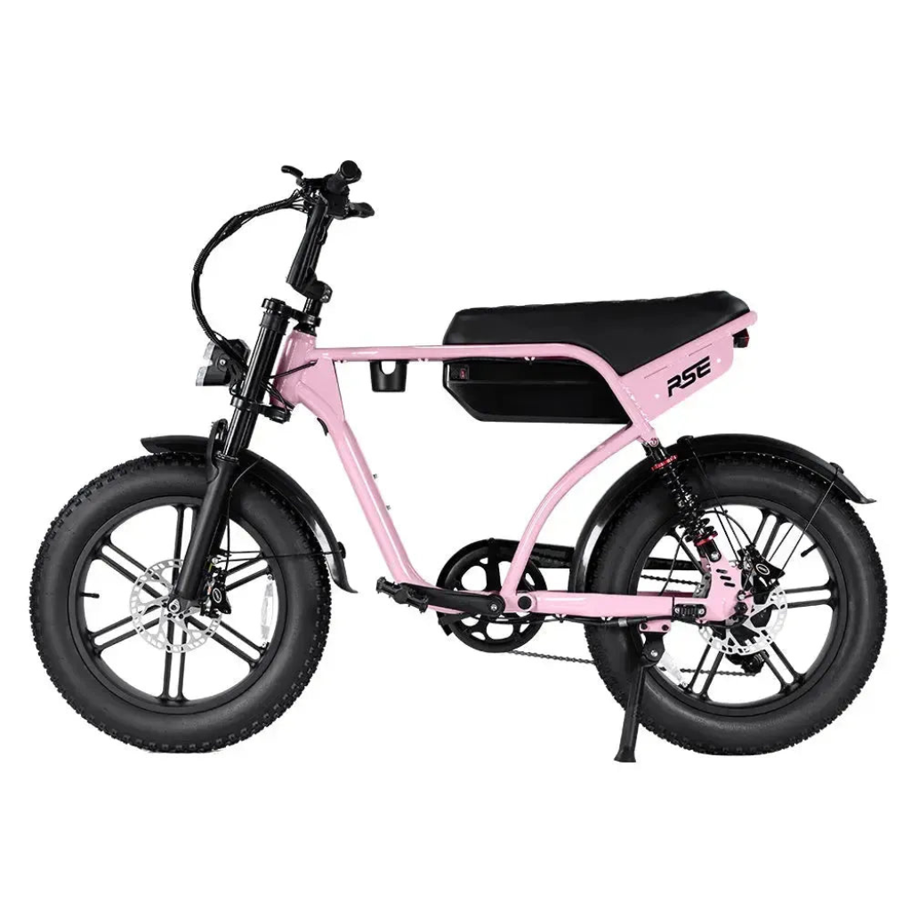 RSE Fatbike - Roze (incl. voetsteuntjes & alarm)RSE Fatbike - Roze (incl. voetsteuntjes & alarm)