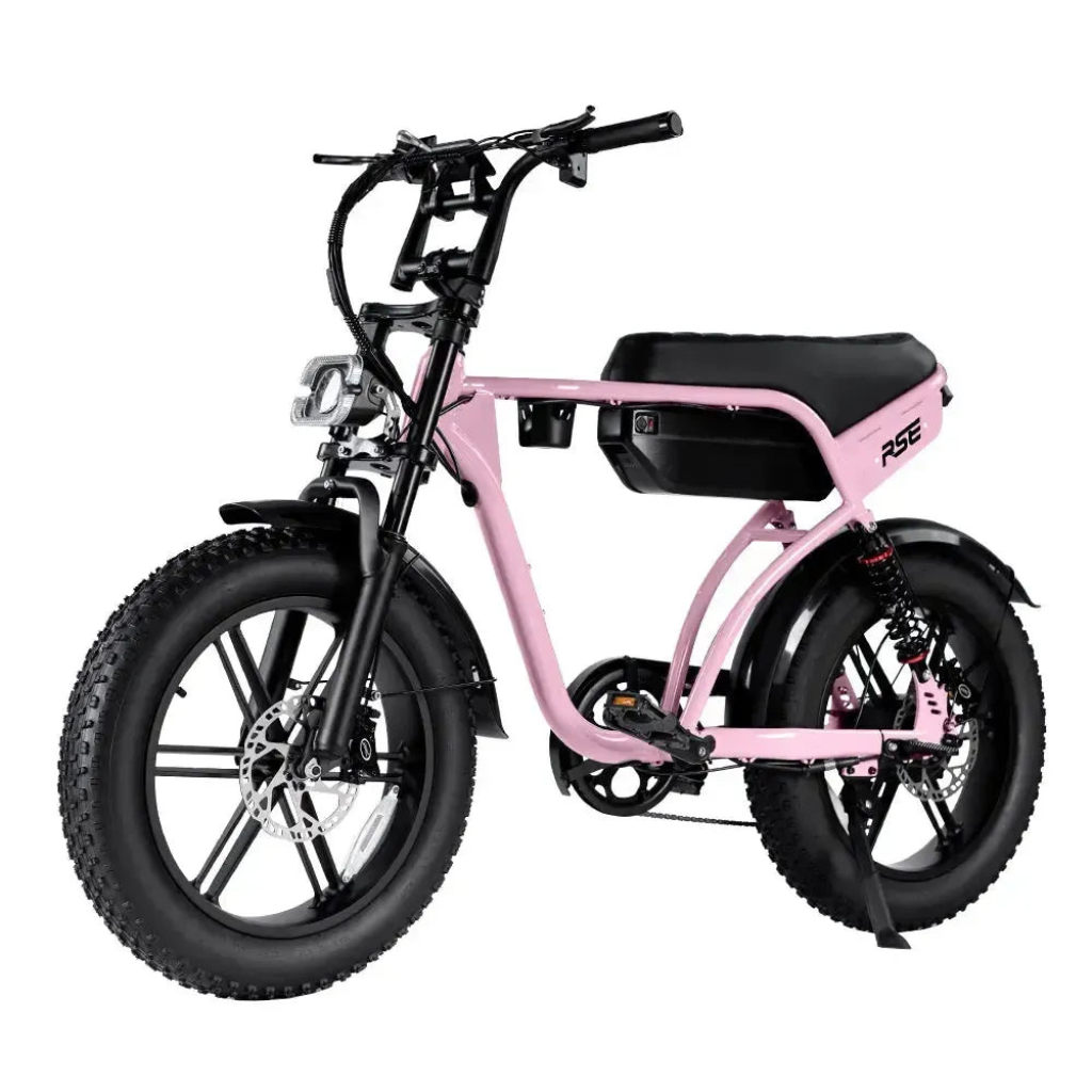 RSE Fatbike - Roze (incl. voetsteuntjes & alarm)RSE Fatbike - Roze (incl. voetsteuntjes & alarm)