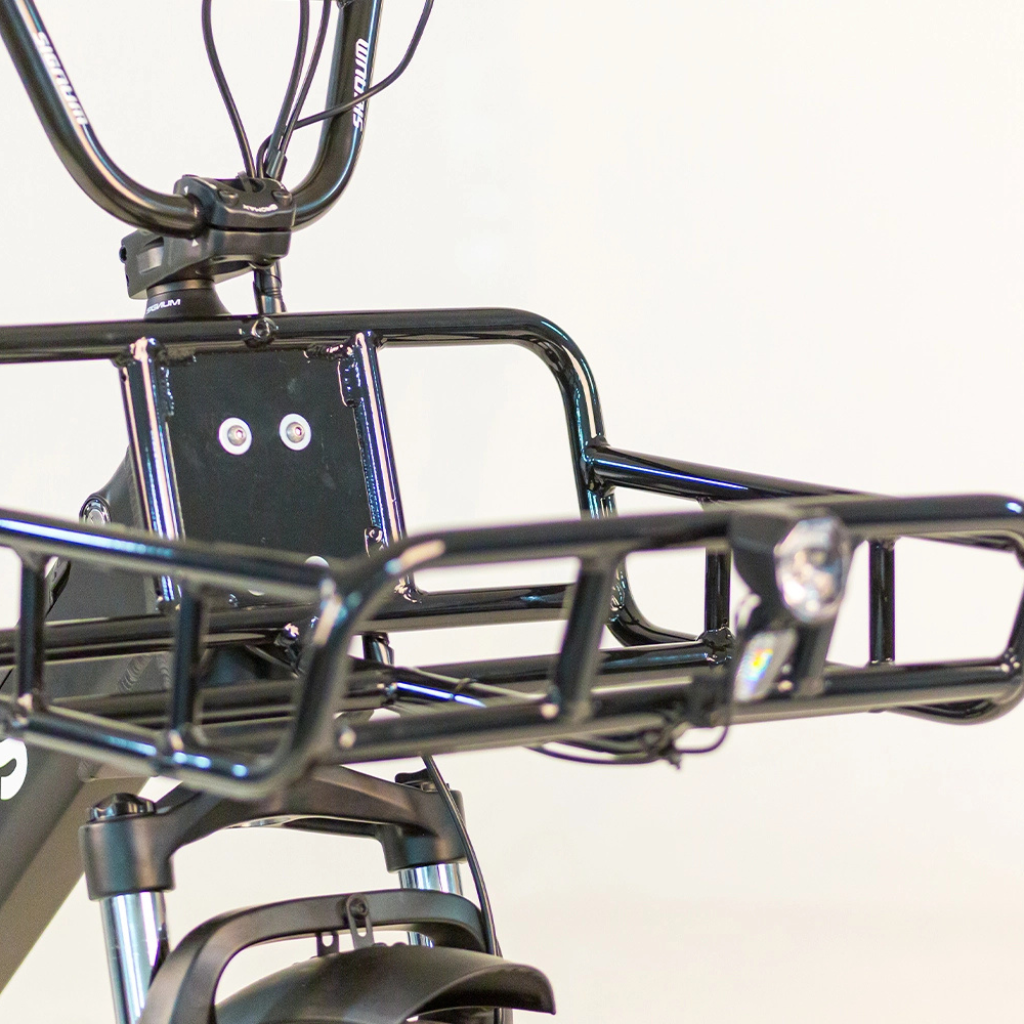 TOMOS E-Cargo Fat 2 Longtail | Glossy Black