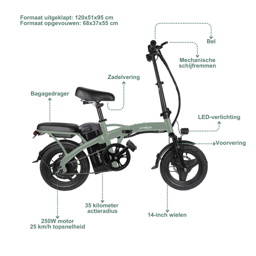 Windgoo B22 - Legergroen